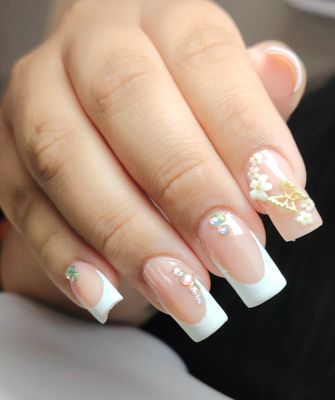 Uñas Esculpidas Polygel Resistencia AMYSTUDIO