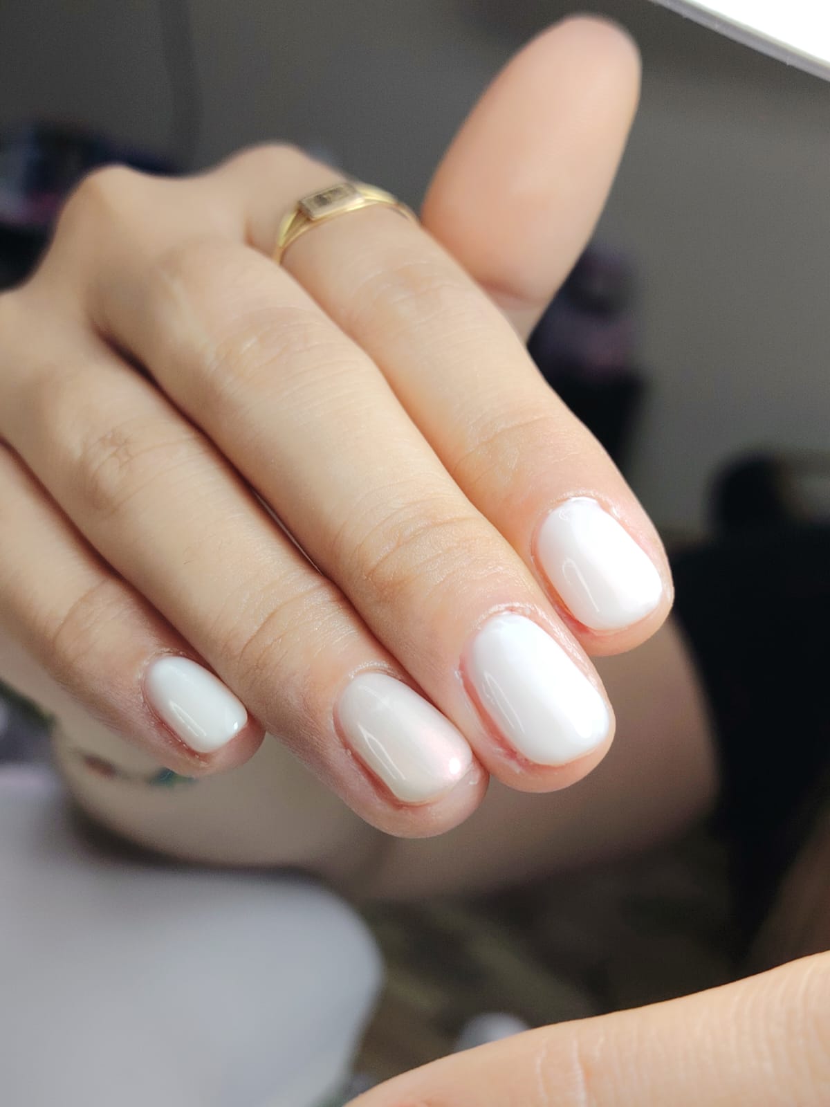 Uñas navideñas decoradas rojo dorado